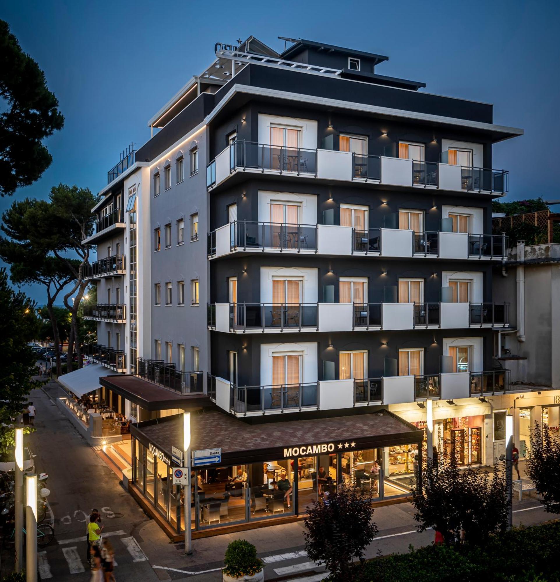 Hotel Mocambo Riccione Exterior foto